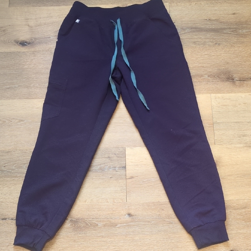 Figs Women's Dark Purple Zamora Joggers